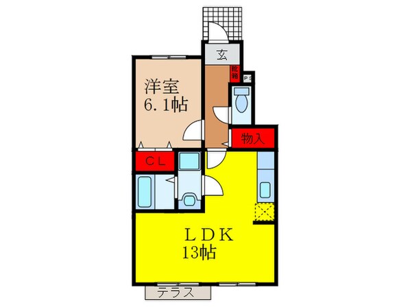 グレイスヒル畑の物件間取画像